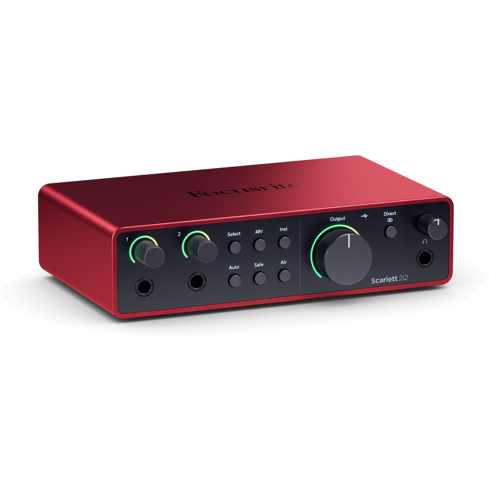 Focusrite Scarlett 212 - Reviewed by singer and Certified Vocal Coach, Mark JW Graham